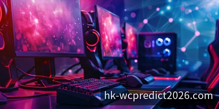 英雄联盟电竞赛事现场的横向视觉切片